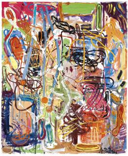 André Butzer - Blaues Wiesenlicht