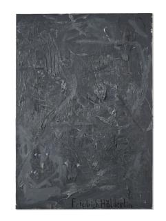 André Butzer - Ohne Titel (Friedrich Hölderlin)