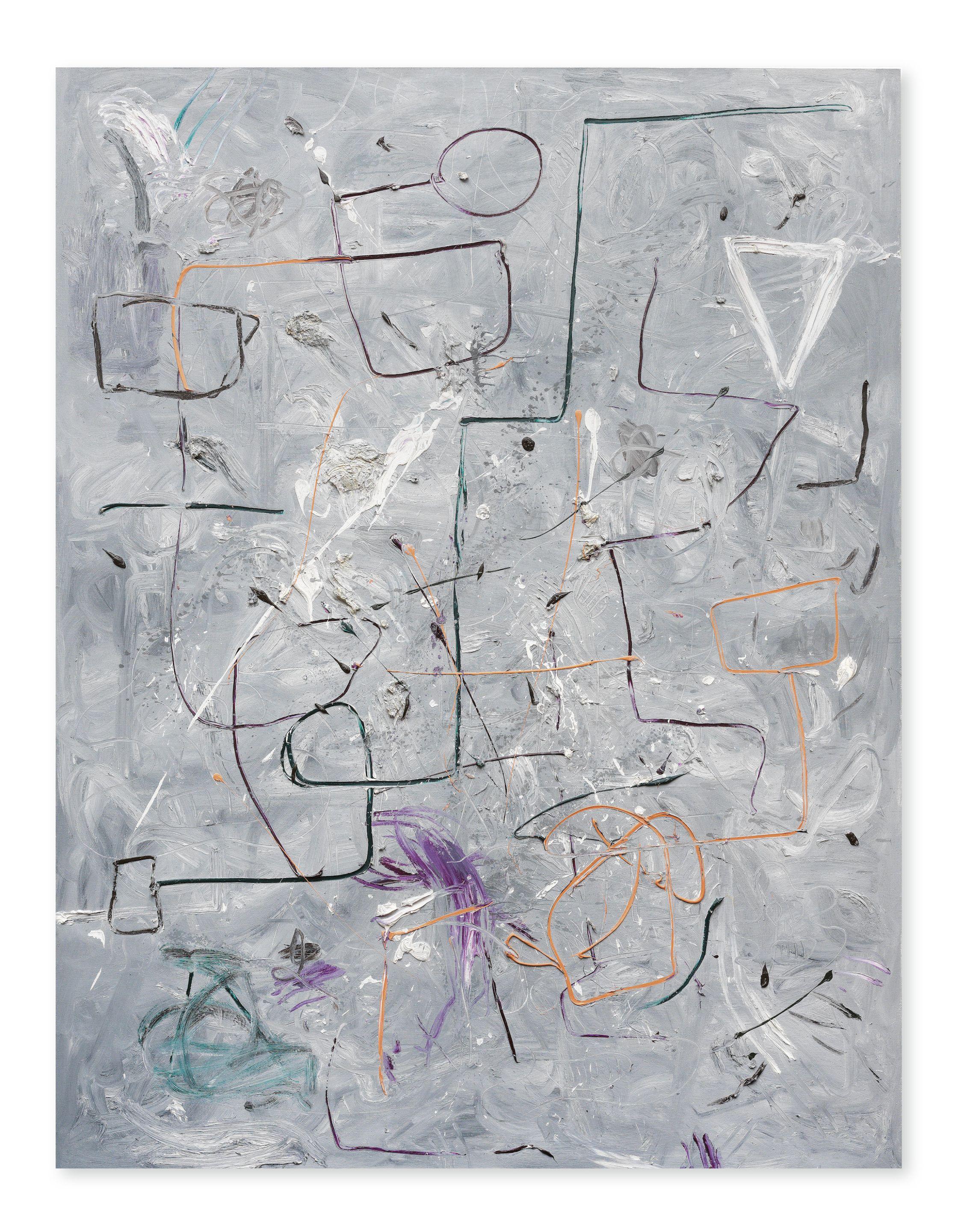 André Butzer - Untitled (Monochromes Bild)