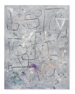 André Butzer - Untitled (Monochromes Bild)