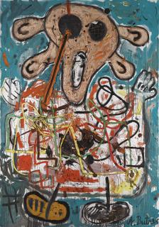 André Butzer - Untitled (Pong)