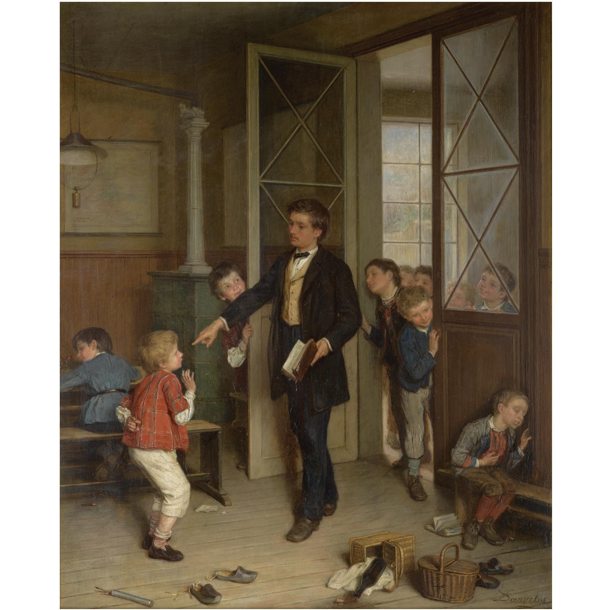 André Dargelas - French les Petits Fumeurs Pris Sur Le Fait