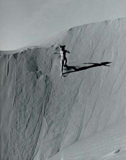André de Dienes - Nude, c. 1958; Shadow, c. 1952