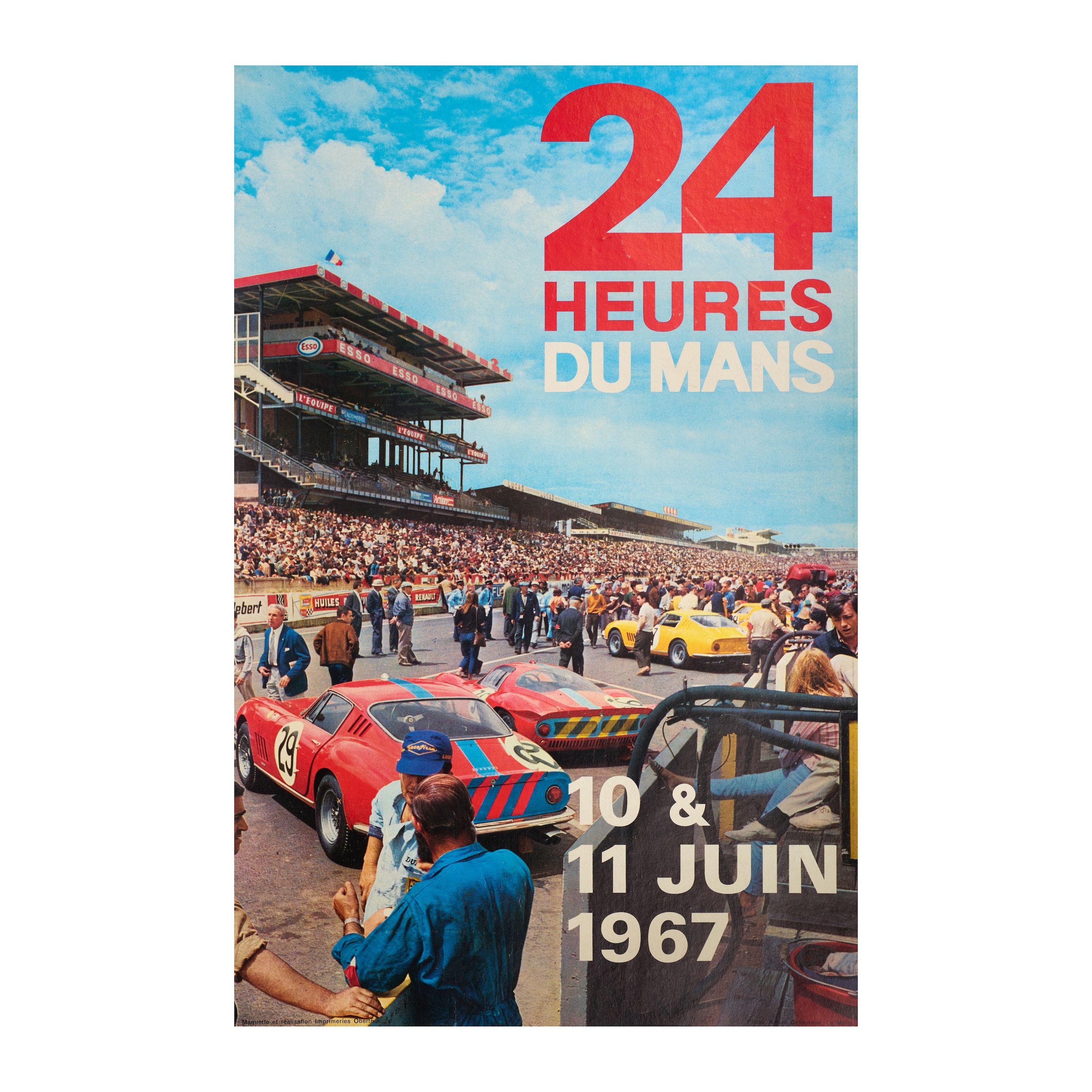 Andre Delourmel - 24 Heures Du Mans 10 & 11 Juin 1967
