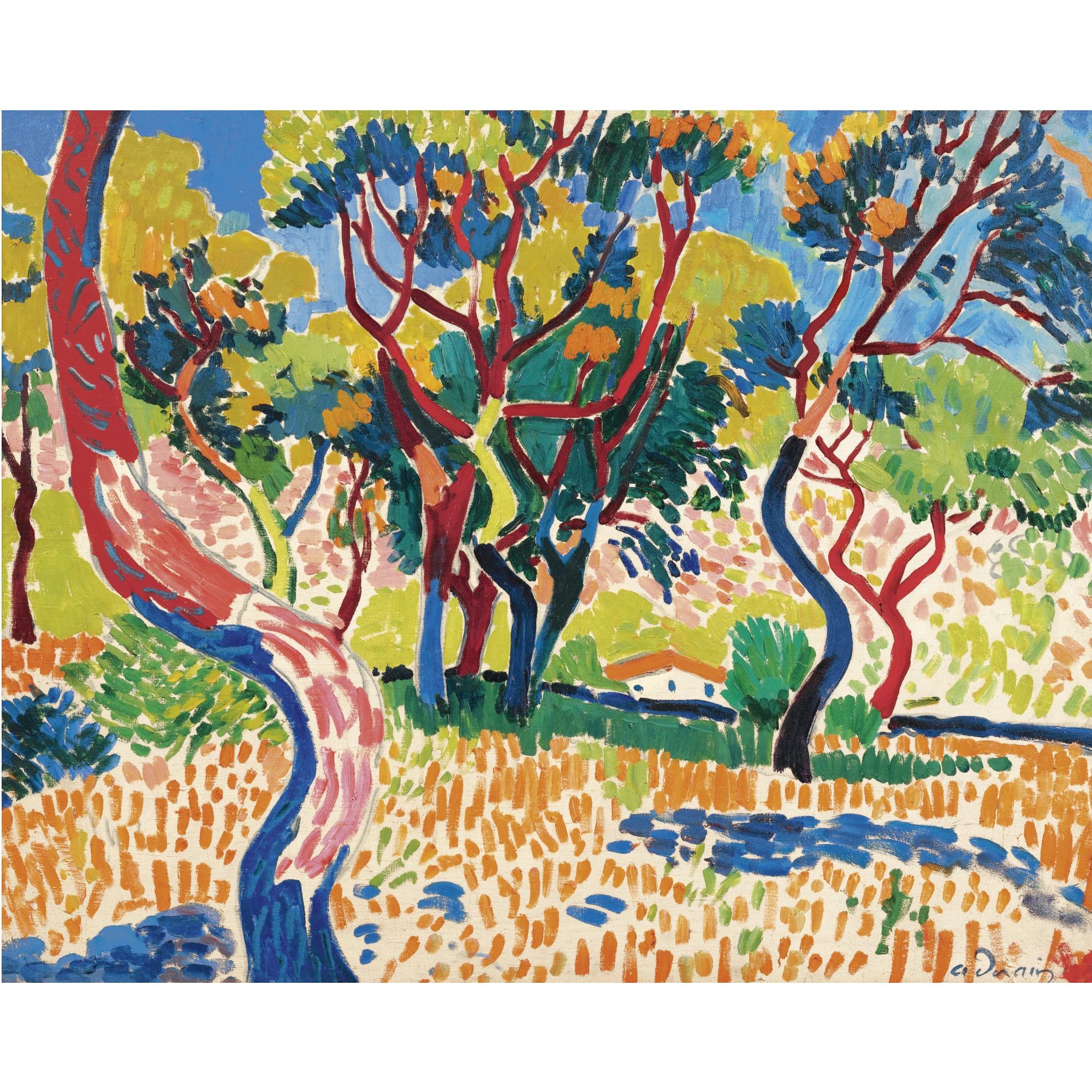 André Derain - Arbres À Collioure