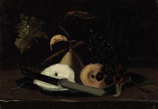 André Derain - Assiette de fruits au couteau