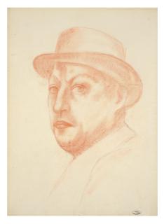 André Derain - Autoportrait Au Chapeau