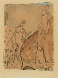 André Derain - Baigneuses Précubistes