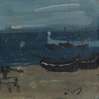 André Derain - Barques à marée basse