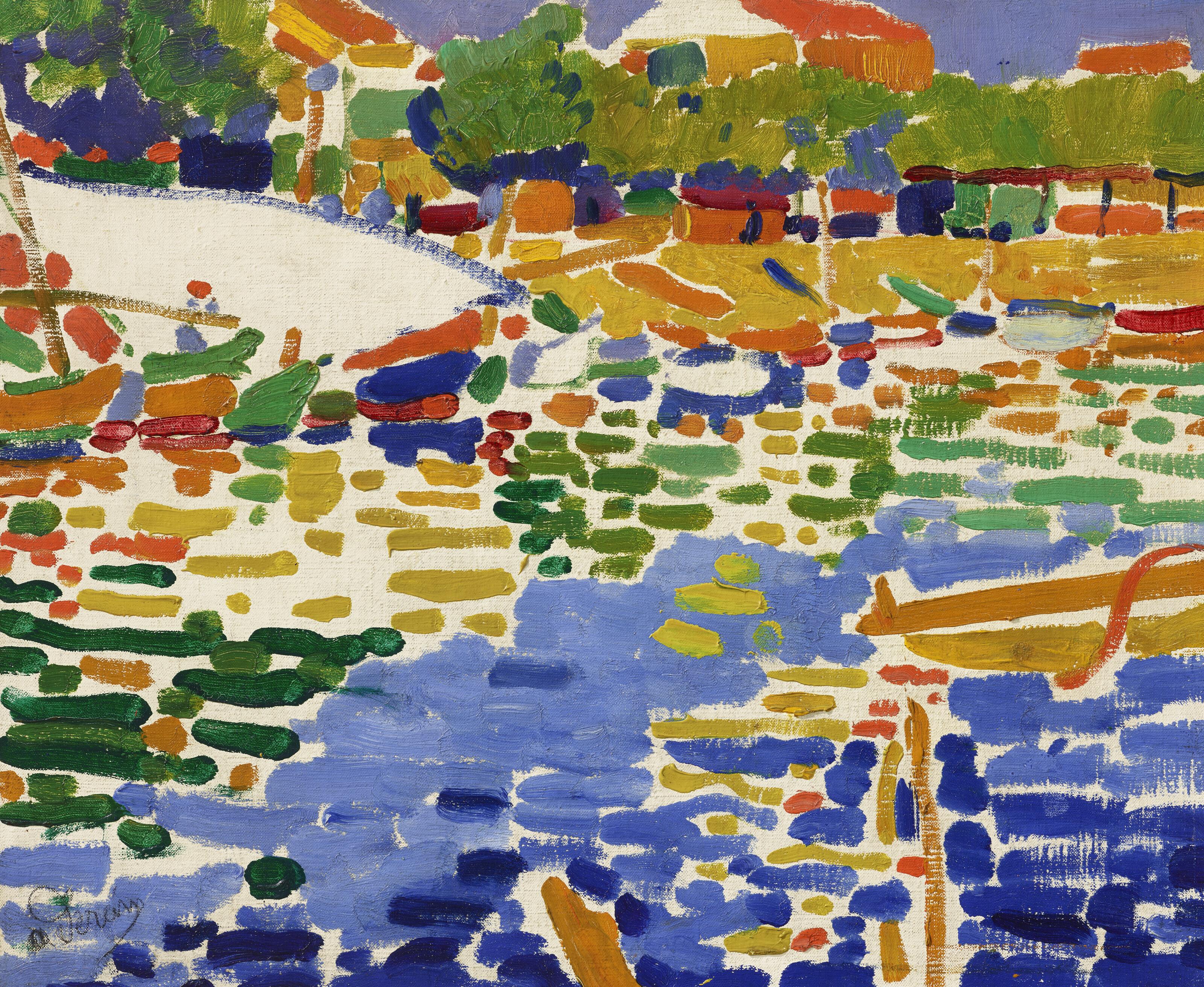 Andre Derain - Barques amarrées à l’Estaque