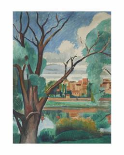 André Derain - Bords de Seine à Carrières-sur-Seine