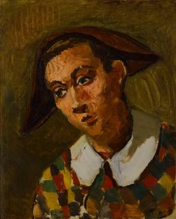 André Derain - Buste d\'arlequin