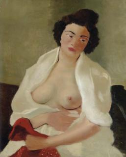 Andre Derain - Buste de Femme Aux Seins Nus