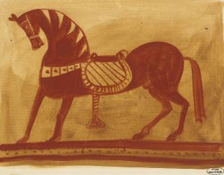 André Derain - Cheval étrusque