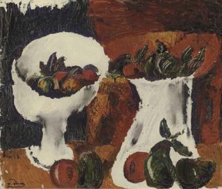 André Derain - Coupe de fruits et broc