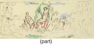 André Derain - Etude pour fontaine ornementale