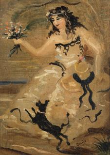 André Derain - Femme au chien