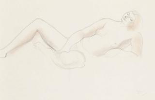 André Derain - Femme Couchee