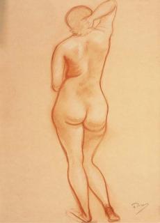 Andre Derain - Femme nue debout