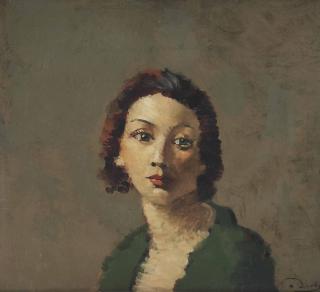 André Derain - La Rousse Au Corsage Vert