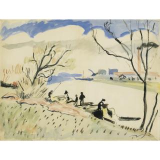 André Derain - La Seine À Nanterre