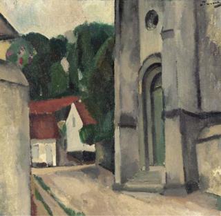 Andre Derain - L\'église de Crécy-en-Brie