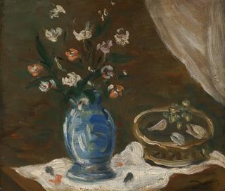 André Derain - Nature morte aux fleurs - Vase bleu