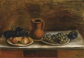 Andre Derain - Nature Morte Aux Raisins