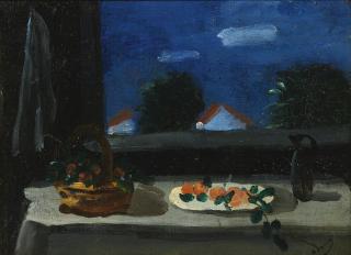André Derain - Nature Morte Sur La Table Par La Fenetre