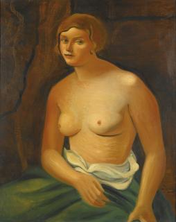 André Derain - Nu À La Draperie Verte