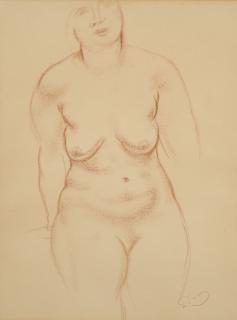 André Derain - Nu assis de face