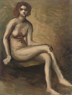 André Derain - Nu assis