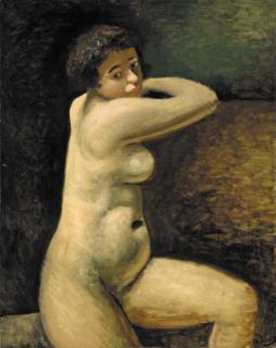 Andre Derain - Nu assis