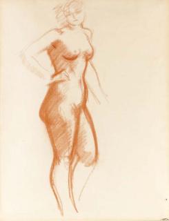 Andre Derain - Nu debout