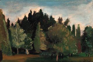 André Derain - Paysage aux arbres