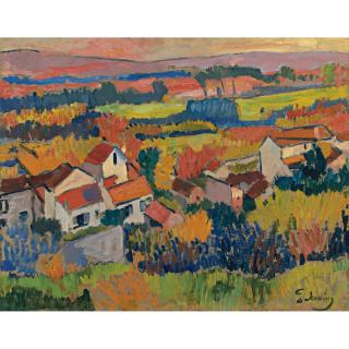 André Derain - Paysage Aux Environs De Chatou