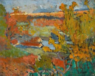 André Derain - Paysage aux environs de Chatou