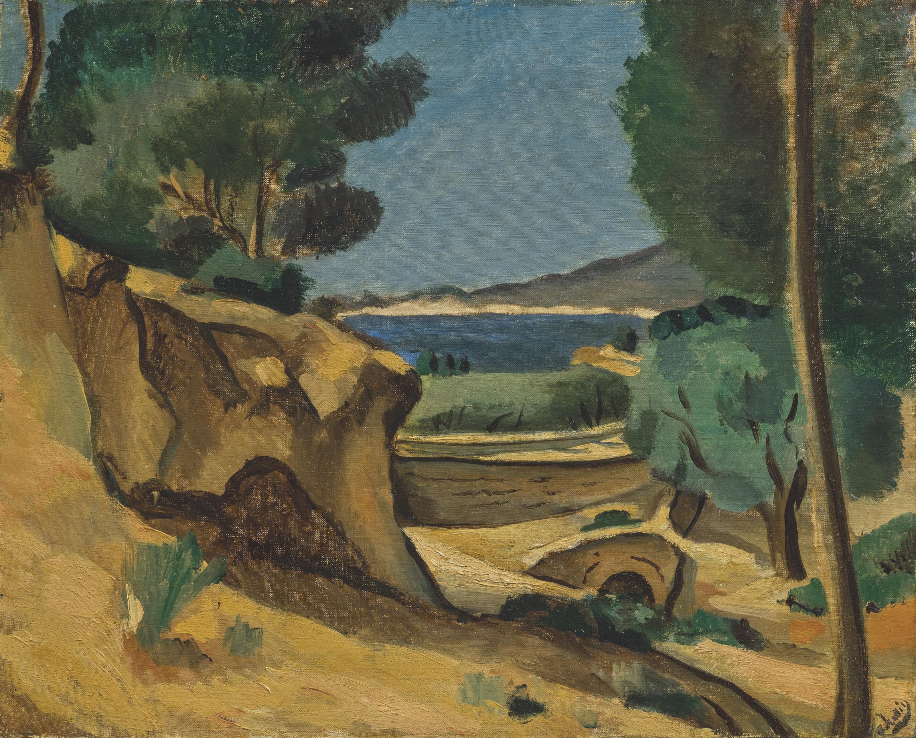 André Derain - Paysage aux environs de la Ciotat