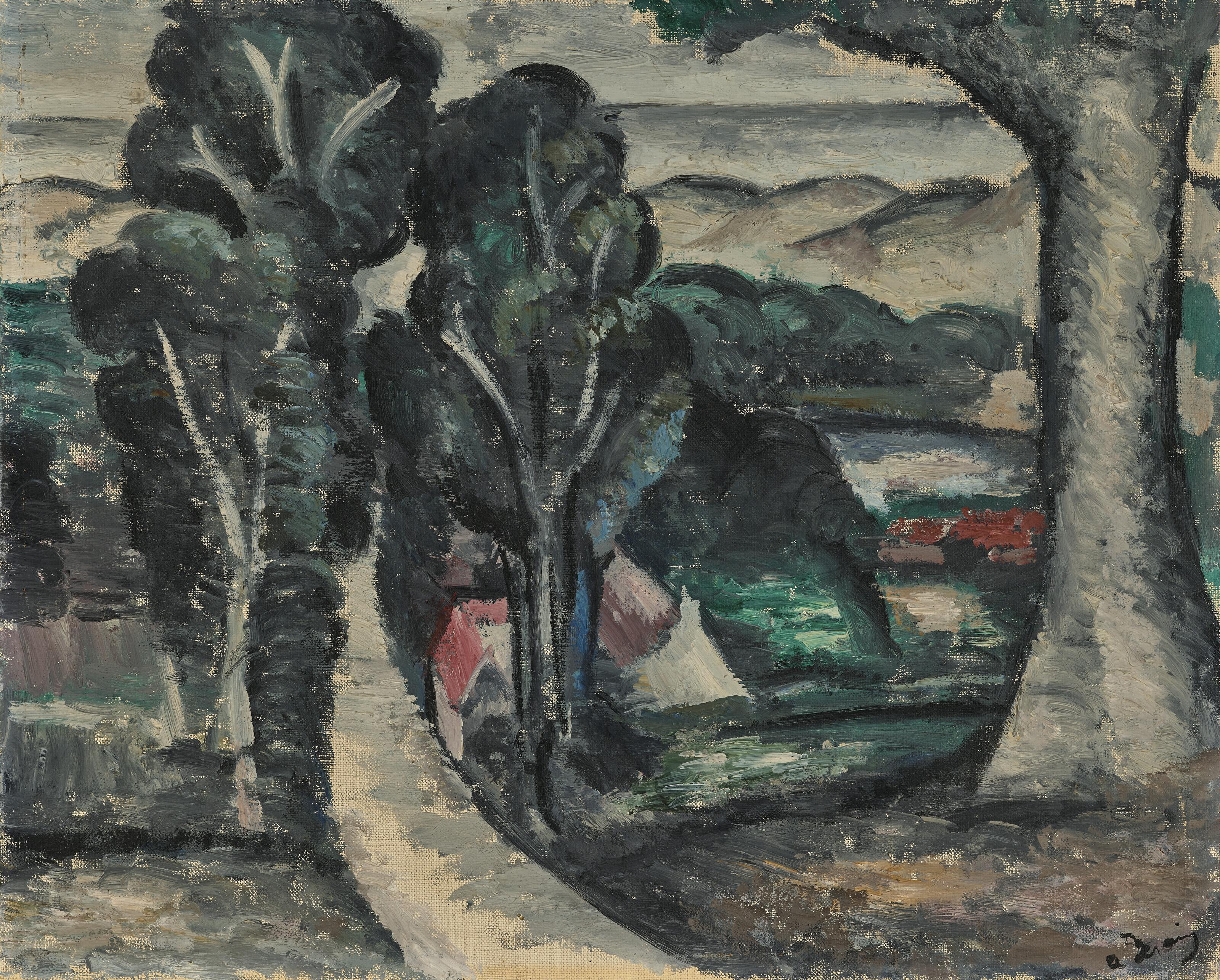 André Derain - Paysage de Camiers (Pas-de-Calais)