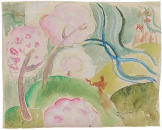 André Derain - Paysage de Provence.