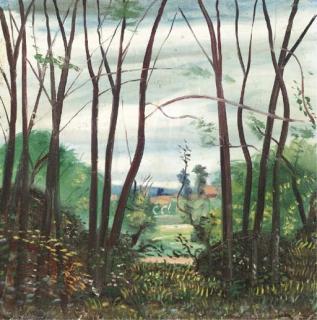 Andre Derain - Paysage d\'Ile-de-France