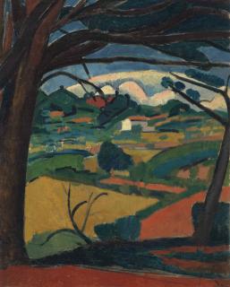 Andre Derain - Paysage en Provence, Martigues