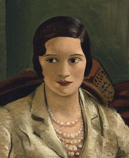 Andre Derain - Portrait de femme au collier