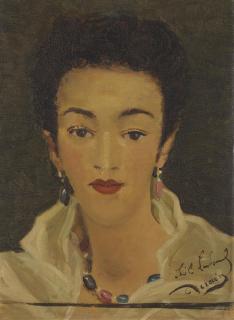 Andre Derain - Portrait de Lile Laubeuf