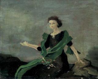 Andre Derain - Portrait de Mme Harriman