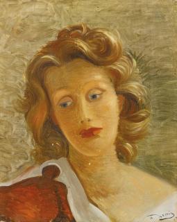 André Derain - Portrait Of Iya, Lady Abdy