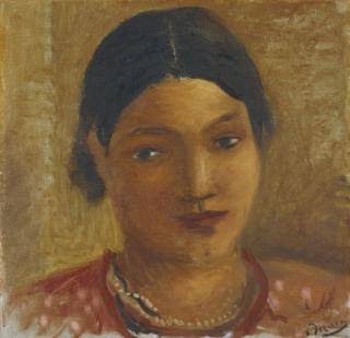 André Derain - Tête De Femme Au Collier