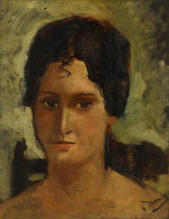 André Derain - Tête De Femme