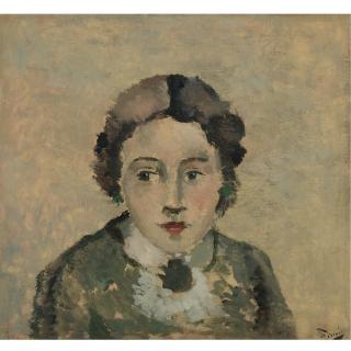 André Derain - Tête De Fillette