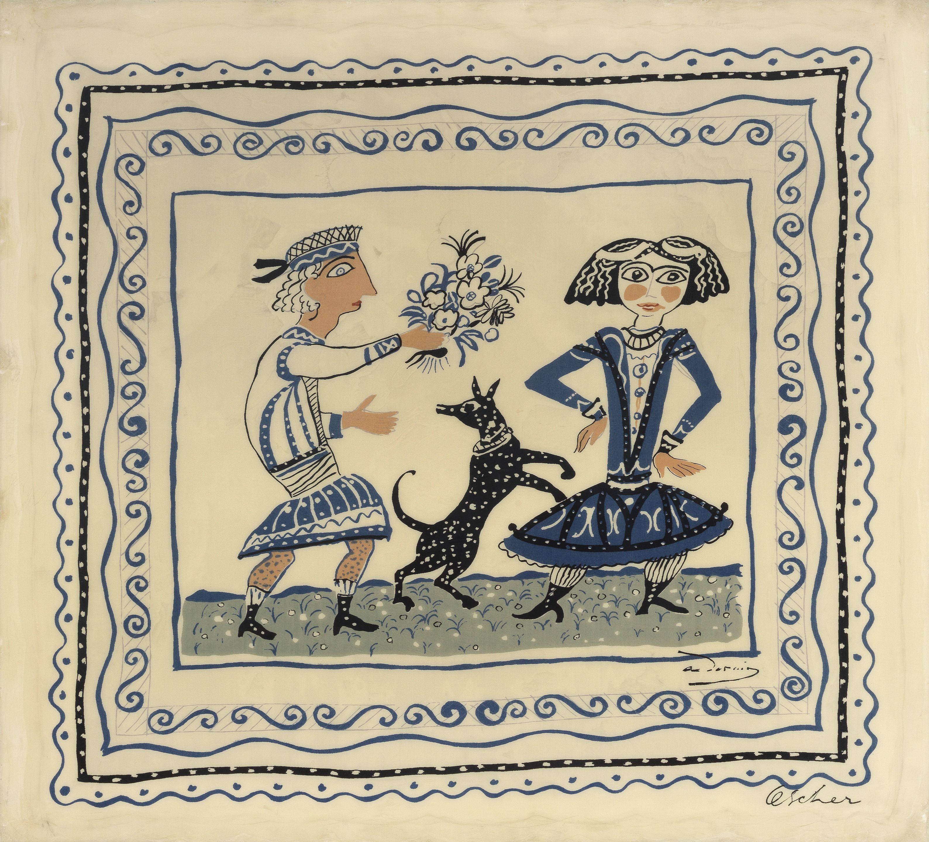 André Derain - The Lovers, 1947